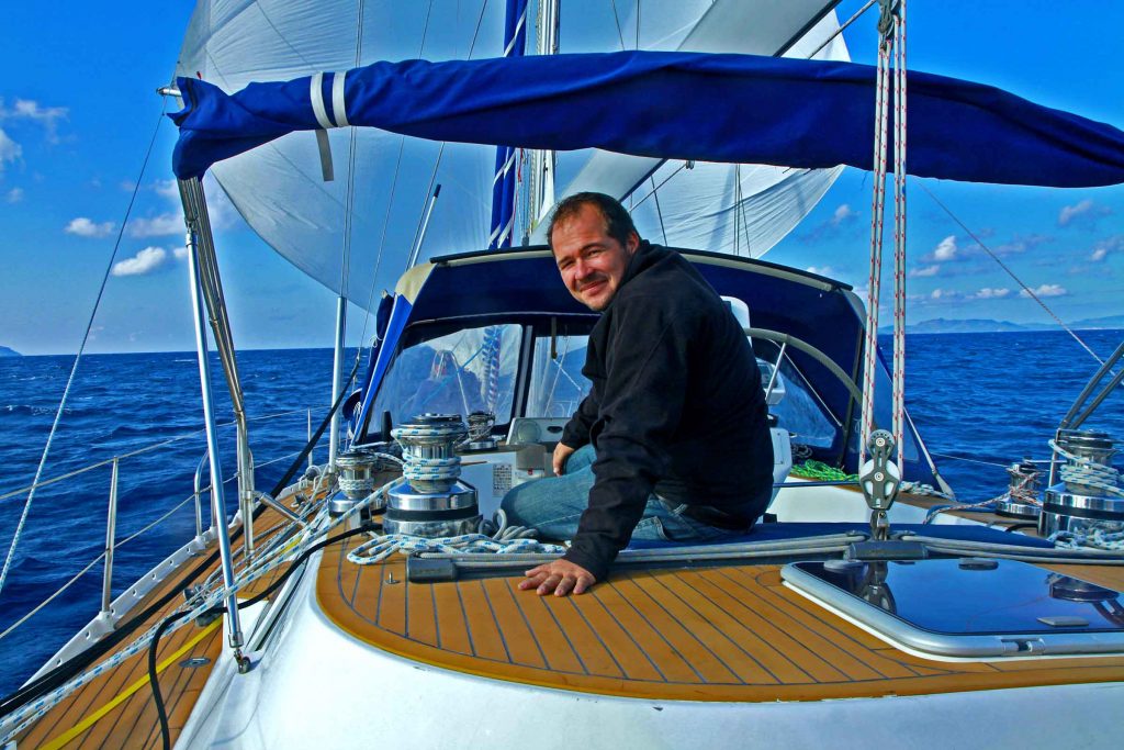 Marcus, Gründer von Orca Segelreisen